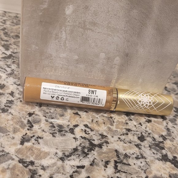 Pacifica LIQUID COVER FULL COVERAGE LASTING CONCEALER IN WARM TAN (8WT) - Picture 3 of 4